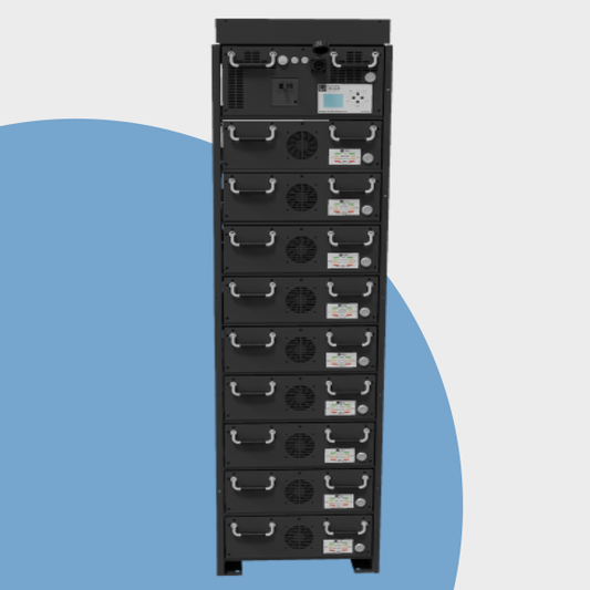 LBSA 71.9kWh 104Ah 691.2V HV WFRE Complete Battery Rack Mount (12)