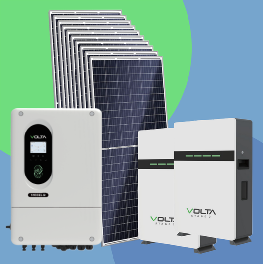 Combo 12kW Volta + 2 x 10.24kWh Volta + 10 JA Solar 595W