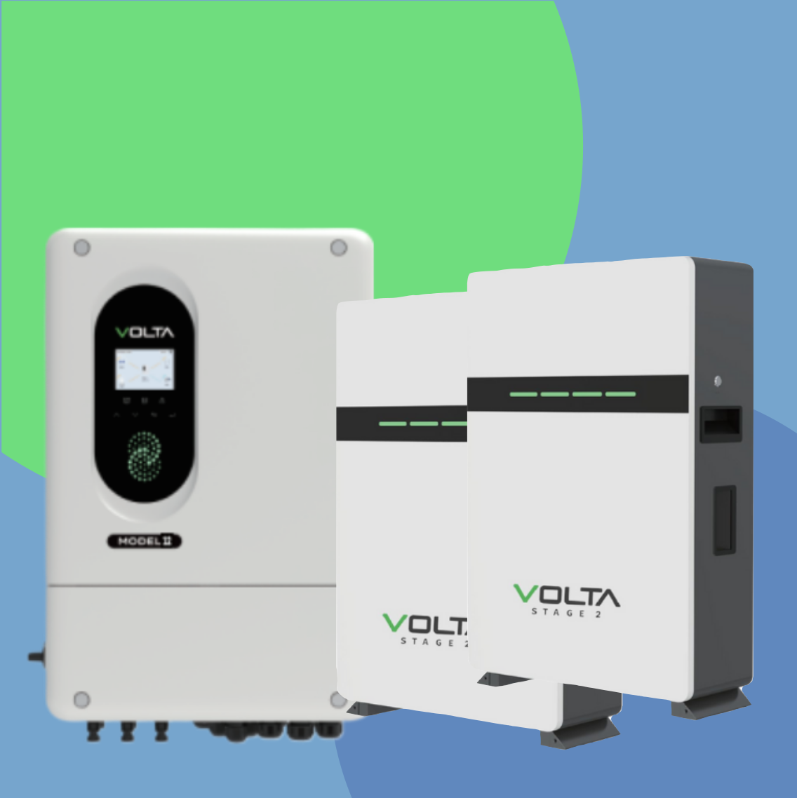 Combo 12kW Volta + 2 x 10.24kWh Volta