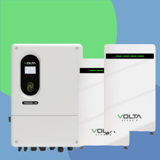 Combo 15kW Volta + 2 x 14.34kWh Volta
