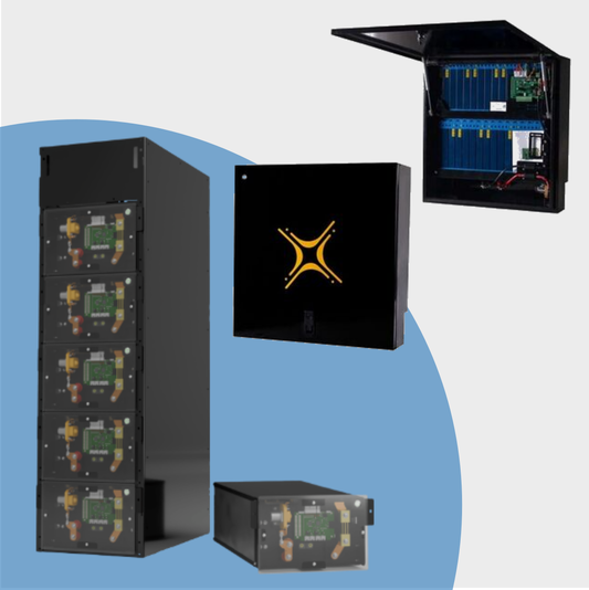 Solar MD 16kWh Advanced Lithium Ion Battery 51.2V Wall Mount or Rack Mount