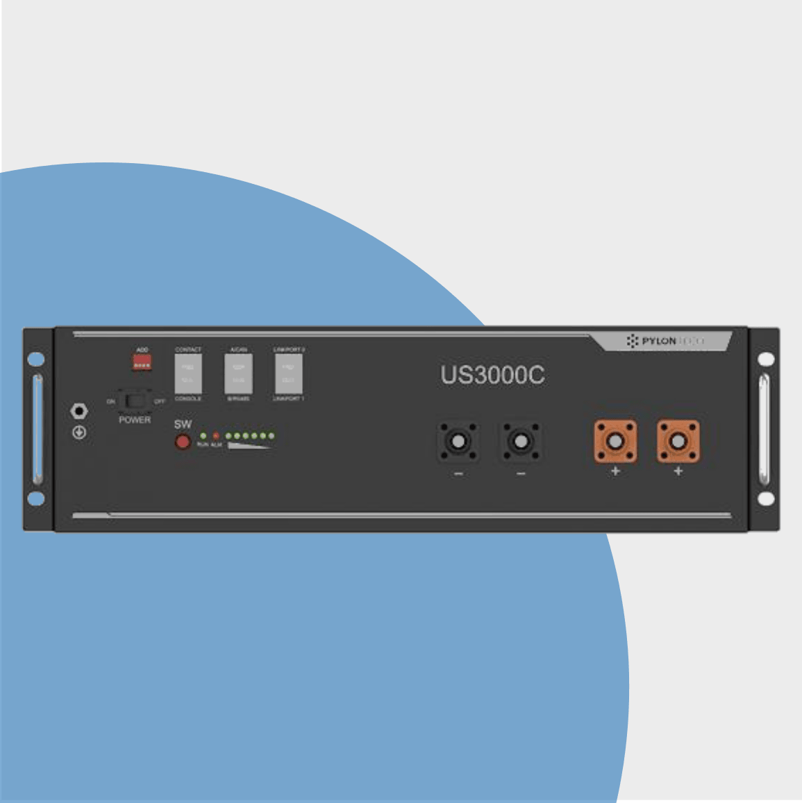 Pylontech US3000C Lithium Ion 3.6 KW - Oliross Solar