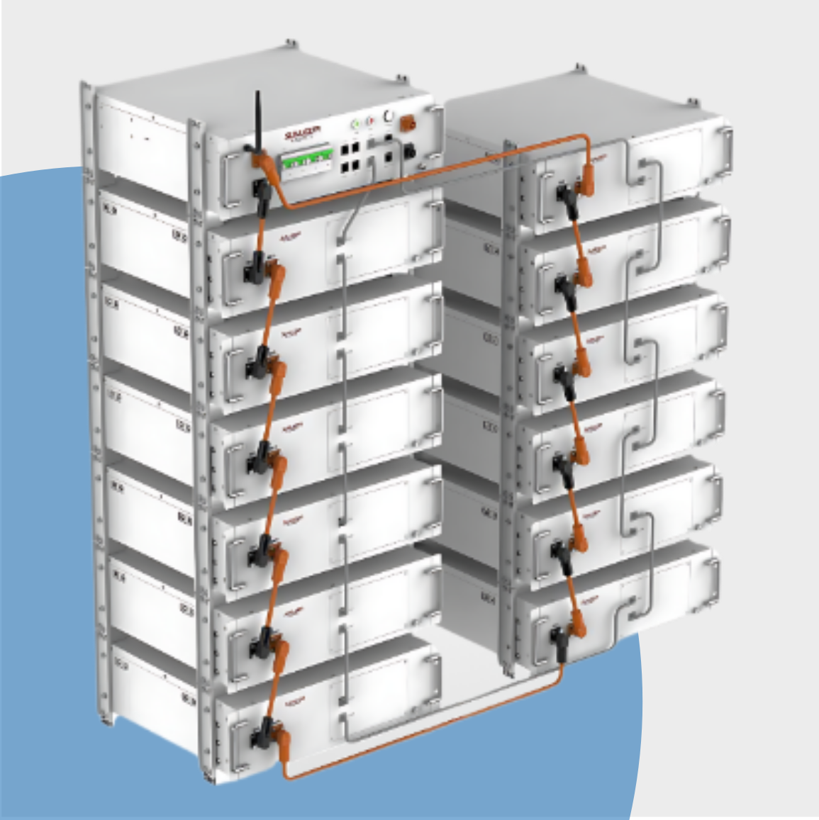 SUNWODA 60KWH C&I BATTERY H/V RACK-S
