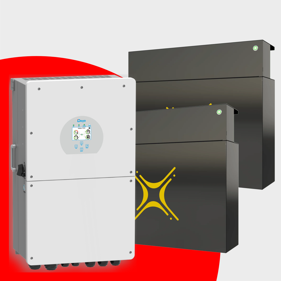 Two electronic devices with a November Special banner above them on a red and white background.