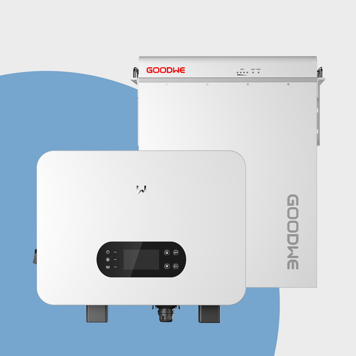 GOODWE COMBO - Goodwe 6kW Inverter + 1 Goodwe 5.12kWh batteries
