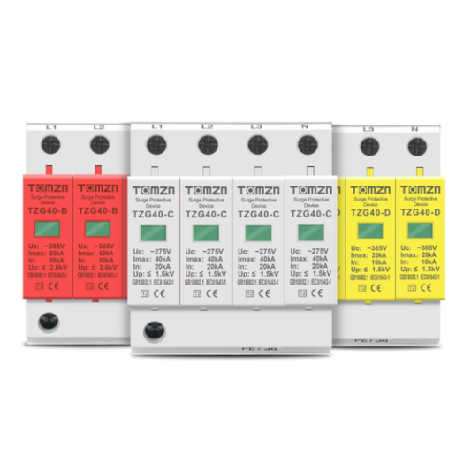 4P Surge Protecter 280V Mini Circuit Breaker AC