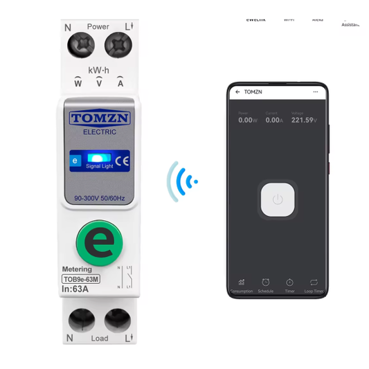 Smart Wifi Breaker 63A - Ewelink App