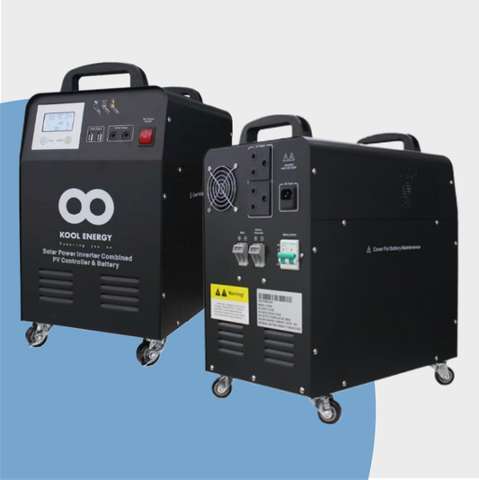 Kool Energy Mobile Trolley 1.5KW - with 2kW Lithium Battery