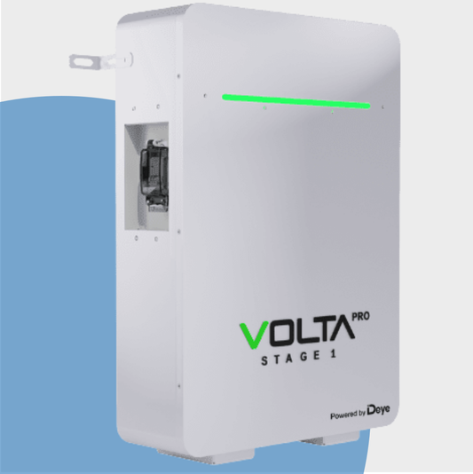Volta PRO 5.32kW LiFePO4 Battery - Stage 1 - 90% DOD - Oliross Solar