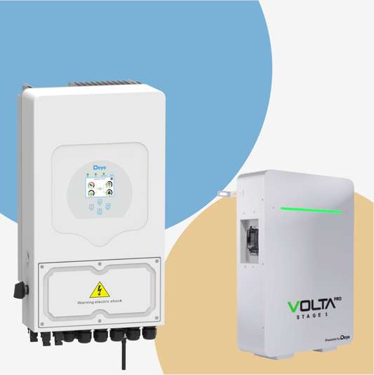 Combo DEYE 5kW Inverter and Volta PRO 5.32kW Battery