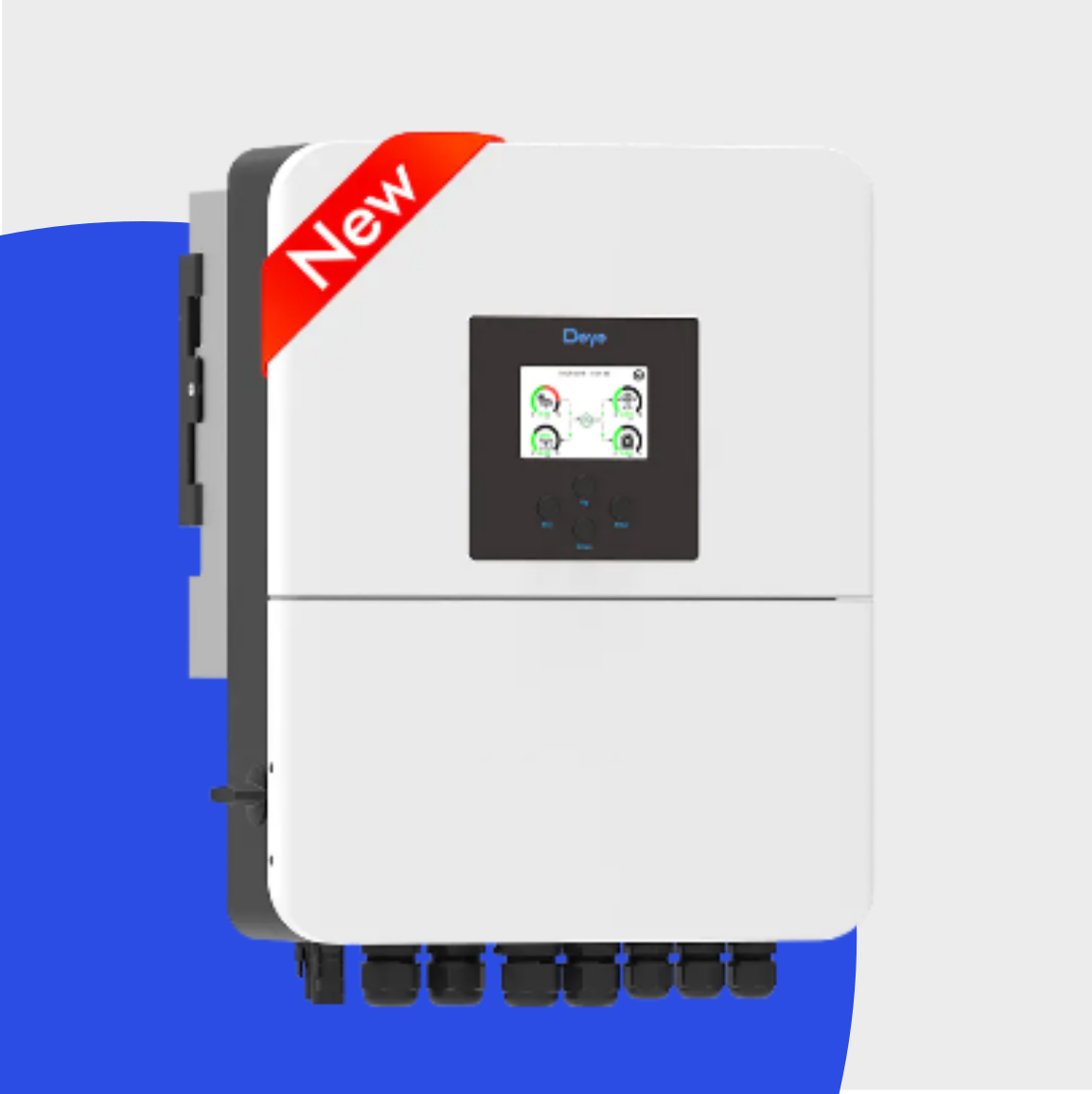Deye 6kW 1 Phase Hybrid Inverter (SUN-6K-SG04LP1-EU-SM2)