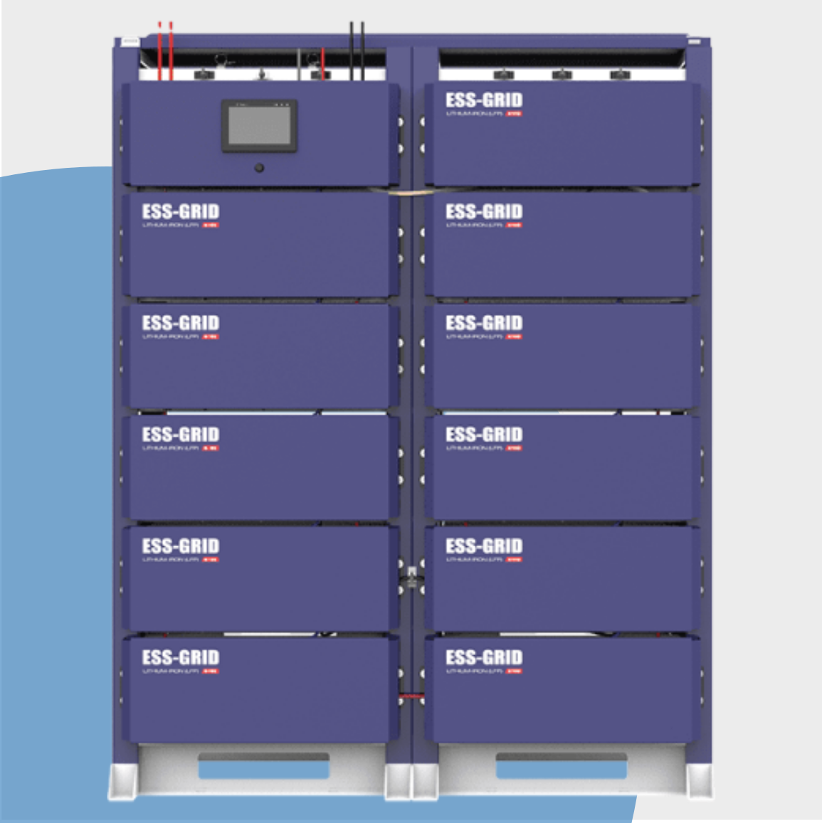 BSL HV ESS Blue Rack B158 (157.6kWh) – Oliross Solar