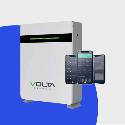 Volta Stage 1 5.12kWh Battery - NEW GEN with Wifi - (Volta-Stage-1-NG)