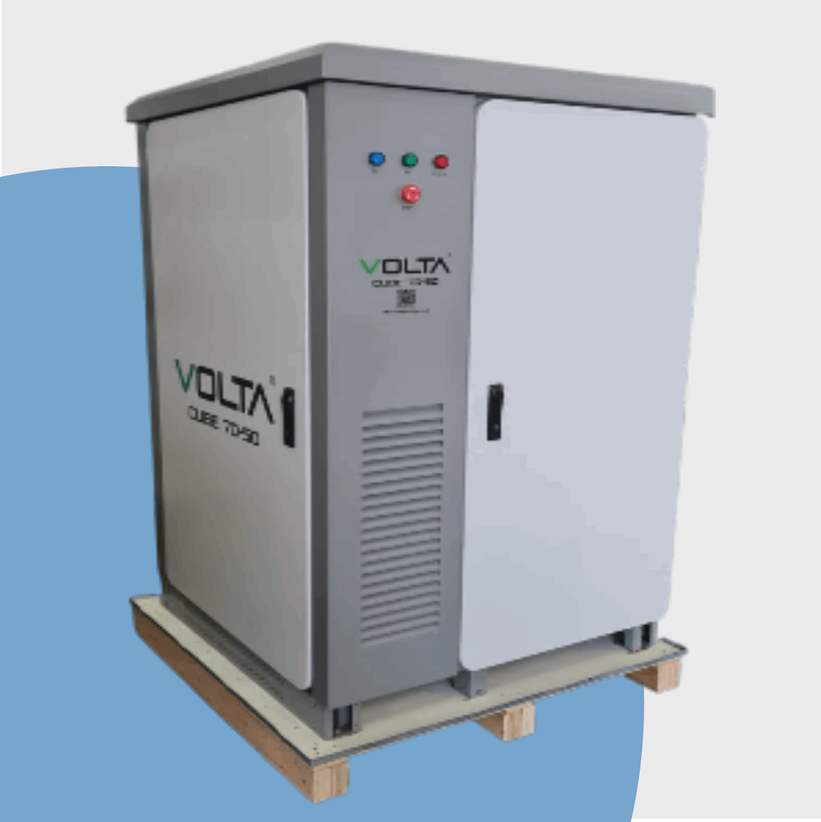 Volta CUBE 70-50 All-in-1  (71kWh Volta HV Battery - 50kW Deye Inverter)