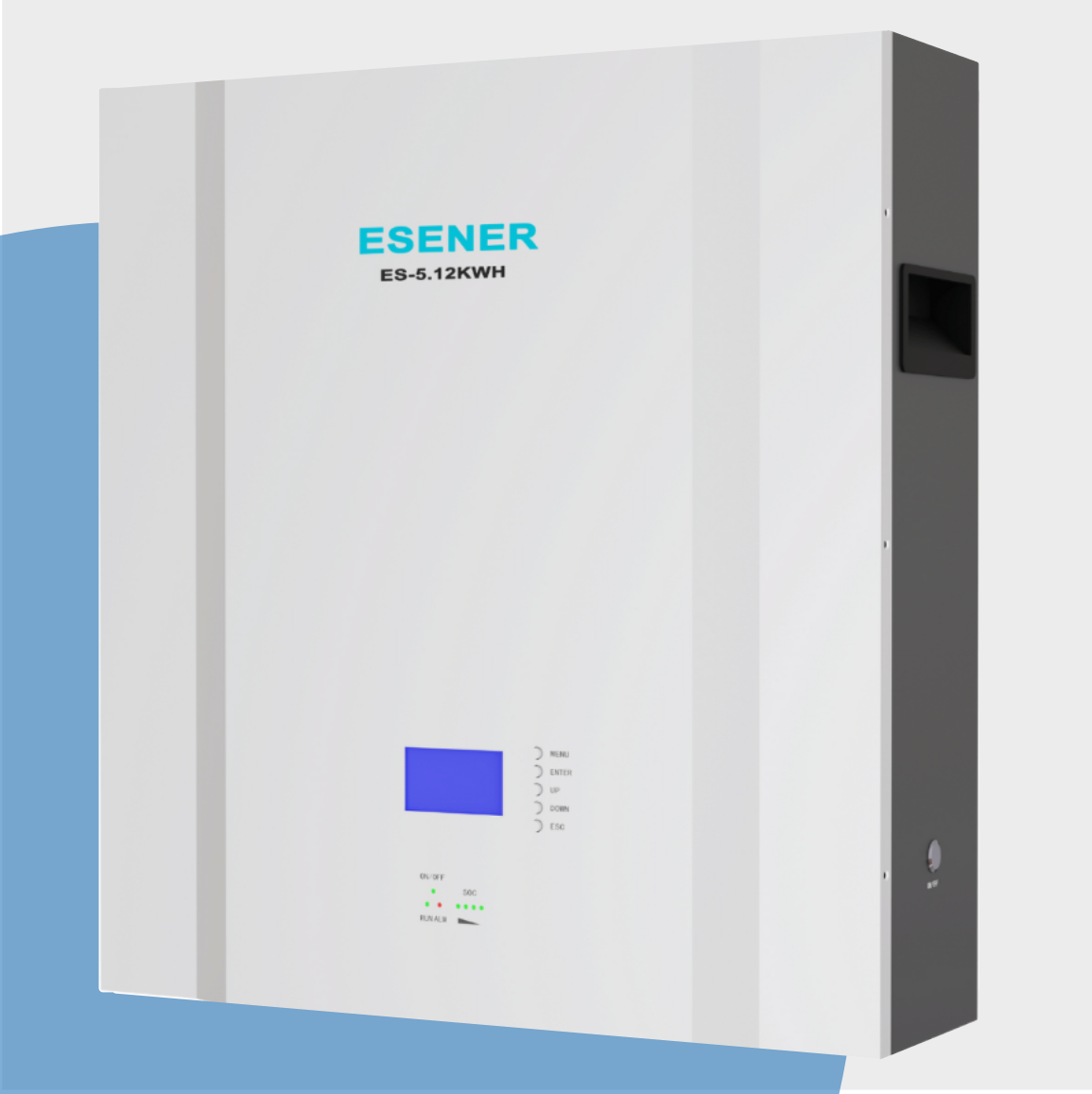 ESENER Battery 10.24kw 51.2V 200ah incl bracket WM