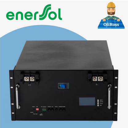 Enersol 10.2kW Lithium Battery 99%DOD 200ah - Oliross Solar