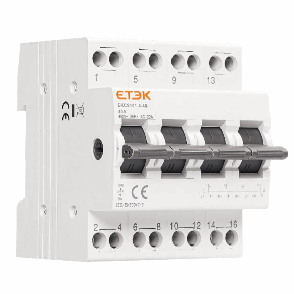 4P Changeover Switch Mini Circuit Breaker AC