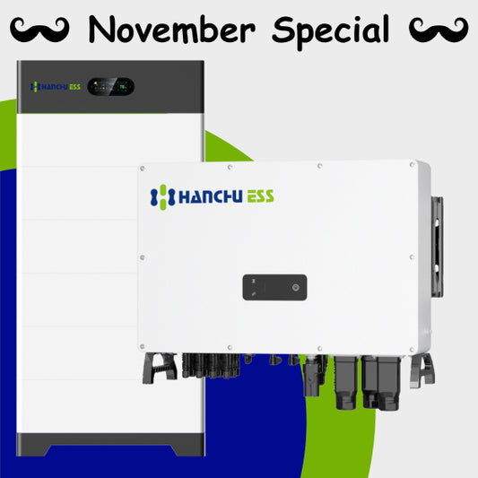 COMBO Hanchu 50kW 3P Inverter & Hanchu 56.4kWh Battery High Voltage