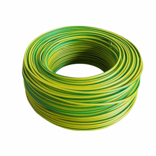 Solar Cable or PV Cable 6mm Earth Green/Yellow / meter