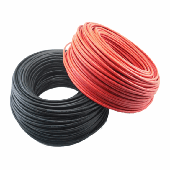 Solar Cable  or PV Cable 6mm Red & Black / meter