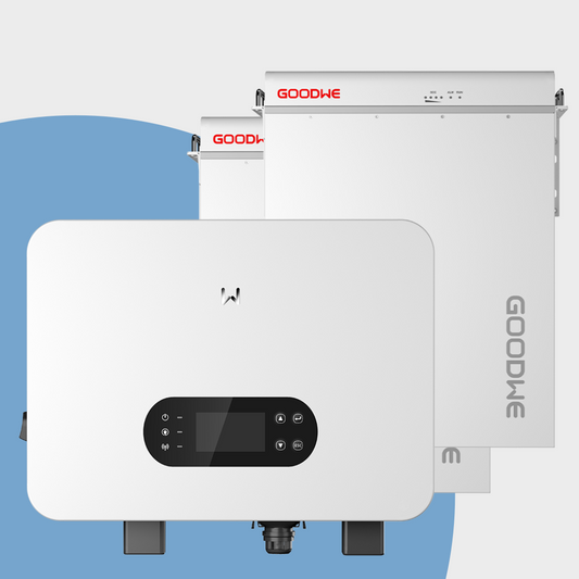 GOODWE COMBO - Goodwe 8kW Inverter + 2 Goodwe 5.12kWh batteries