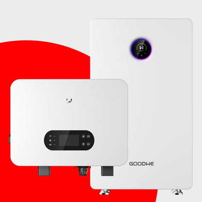 GOODWE 12kW Single Phase Inverter and GOODWE 14.3kWh LiFePO4 Battery Combo