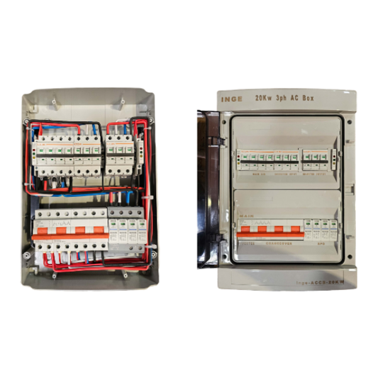 INGE Pro AC Combiner Box 20kW Three Phase