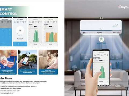 DEYE Solar Airconditioner 18000 BTU